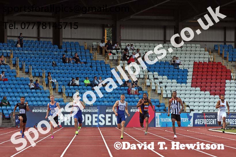 Mens 200 metres, British World Championship Team Trials, Alexander Stadium, Birmingham
